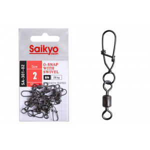 Вертлюг с застежкой Saikyo SA-301