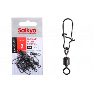 Вертлюг с застежкой Saikyo SA-302