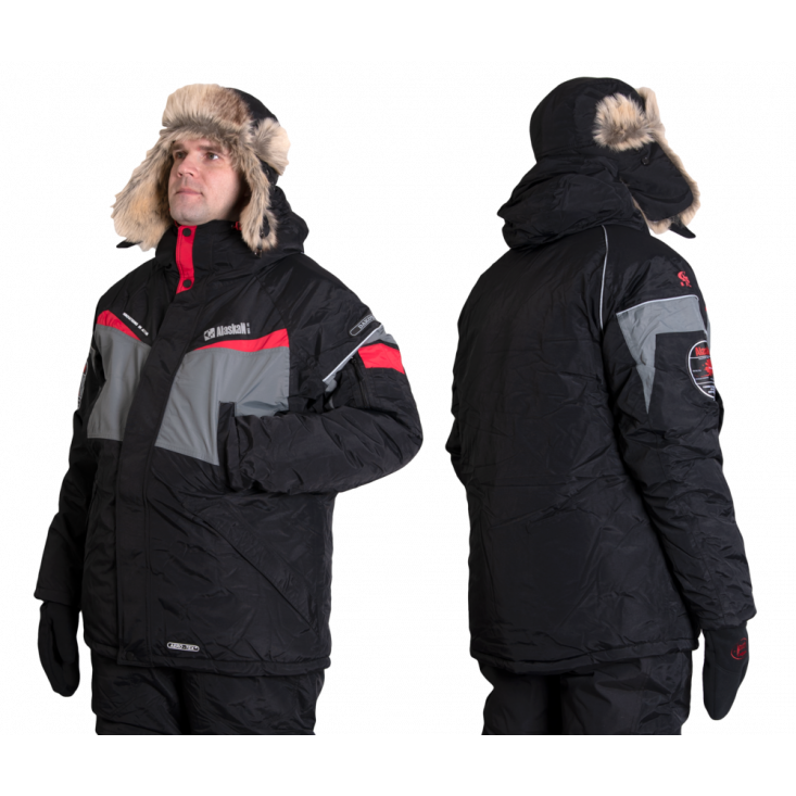Куртка зимняя Alaskan DAKOTA черная  XL